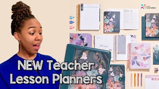 2024 2025 NEW Erin Condren Teacher Lesson Planner Bold Blooms Planner Design [upl. by Eesdnyl]