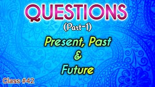 Learn English through Tamil Class 42 Questions  Present Past amp Future [upl. by Inaliak979]