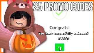 ALL NEW 25 PROMOCODES FOR RBLXLANDCLAIMRBXRBLXEARTH NOVEMBER 2021 [upl. by Ymmik]