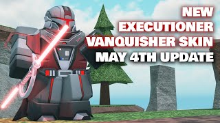 NEW VANQUISHER EXECUTIONER SKIN SHOWCASE  TDS Roblox [upl. by Annaik]