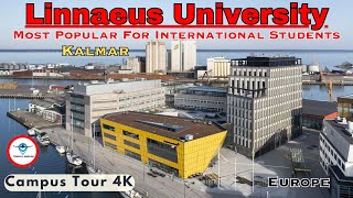 Linnaeus University  Kalmar  Vaxjo  Sweden  Europe  university campus tour  study in Sweden [upl. by Ahsimat]