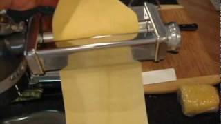 Homemade Pasta Semolina dough in 8 minutes P22 [upl. by Lubet]