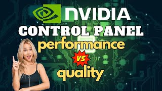 Nvidia Control Panel  Performance vs Quality gaming nvidia gtx1650 [upl. by Eduino]