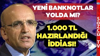 500 TL Banknot Basılacak mı ‘Mehmet Şimşek Tanıtacak’ İddiası Gündemi Çalkaladı [upl. by Enayr]