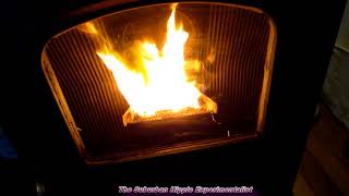 The Simple Cleaning method for Pellet Stove Glass [upl. by Swetlana]