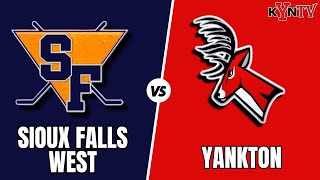 Sioux Falls Flyers vs Yankton Bucks Hockey [upl. by Acimak199]