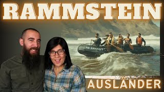 Rammstein  Ausländer REACTION with my wife [upl. by Leraj]