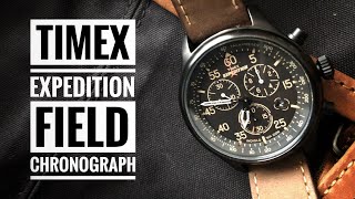 Timex Expedition Field Chronograph Review [upl. by Einnalem]