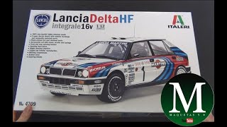 LANCIA DELTA HF INTEGRALE 16V Italeri 112 [upl. by Preston]