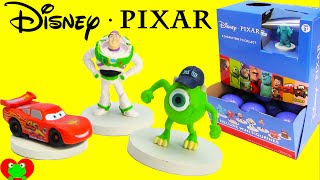 Disney Pixar Deluxe Mini Figurines in Surprise Capsules [upl. by Akienom]