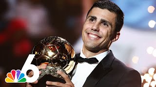 Rodri Hernández wins 2024 Mens Ballon dOr [upl. by Hedberg219]