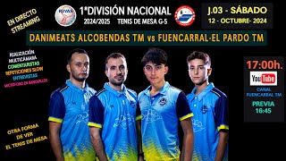 DANIMEATS ALCOBENDAS TM vs FUENCARRALEL PARDO TM  1ª División Nacional [upl. by Suiradel]