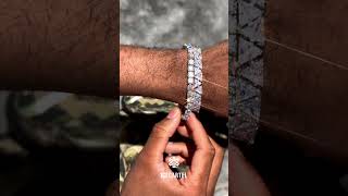 Unboxing 4MM Moissanite Tennis Bracelet 💎 moissanitejewelry tennisbracelet [upl. by Dimond]