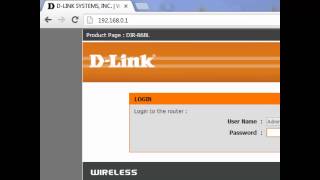 How to log into your DLink router [upl. by Rothstein279]