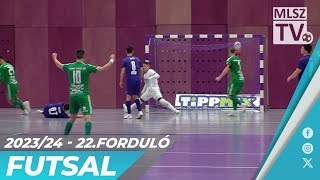 Újpest FC220VOLT – Nyírbátori SC  53  Férfi Futsal NB I  22 forduló  MLSZTV [upl. by Lethia892]