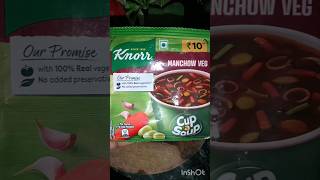 Instant knorr manchow soups🍲short soup trending [upl. by Radie745]