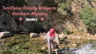 Terrifying Bridges Huge Gorges and the infamous Blue City  Vanlife Couple Explore Northern Morocco [upl. by Caddaric681]