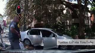 Highspeed police chase in Johannesburg [upl. by Gage]