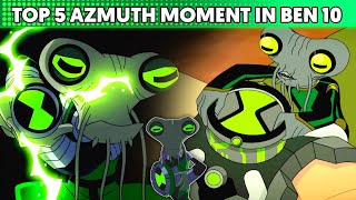 Top 5 Azmuth In Ben 10 Series  Azmuth Omnitrix  Ben 10 Azmuth [upl. by Nahgiem766]