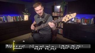 Sungazer  Hot Saturn Bass Playthrough [upl. by Grory]