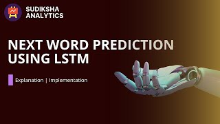 Next Word Prediction Using LSTM nlp deeplearning datascienceproject [upl. by Yerot]