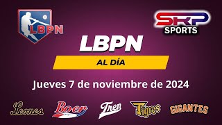 LBPN al día  Jueves de noviembre de 2024 [upl. by Harrat]