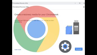 CHROME OS RECOVERY UTILITY [upl. by Llecrad152]