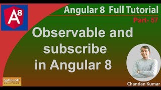 observable and subscribe in Angular 8  Angular 8 Tutorial in Hindi [upl. by Beverie]