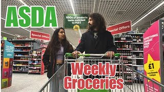 Weekly Grocery Shopping At ASDA Superstore In Colindale  London [upl. by Claudio]