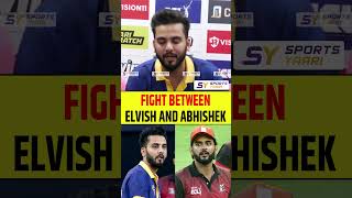 FIGHT BETWEEN ELVISH YADAV VS ABHISHEK MALHAN 😲😲 abhishekmalhan elvishyadav elvishvsfukra [upl. by Odnanref]