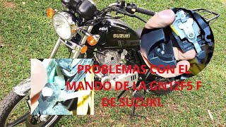 🤔PROBLEMAS CON EL MANDO DE LUCES DE LA GN 125F DE SUZUKI [upl. by Trix212]