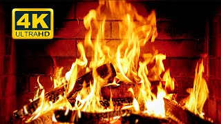 🔥 Cozy Fireplace 4K 12 HOURS Fireplace with Crackling Fire Sounds Crackling Fireplace 4K [upl. by Ovida]