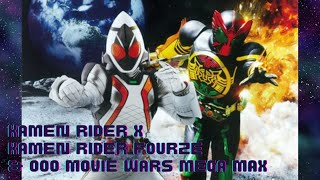 【TTWO 400K APPRECIATION】KAMEN RIDER x KAMEN RIDER FOURZE amp 000 MOVIE WARS MEGA MAX [upl. by Naginarb]