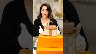 HERMES Unboxing RARE Mini Kelly Picnic Bag hermeskelly hermesbag hermesunboxing [upl. by Stoat]