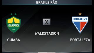 CUIABÁ x FORTALEZA 11ªRod BRASILEIRÃO [upl. by Dunning]