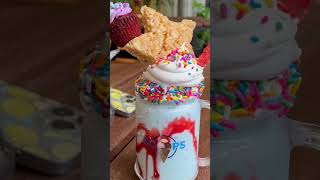 Scoops at Wyndham Bonnet Creek Resort ice cream disneytrip yummyfood milkshake vacation [upl. by Nomor]