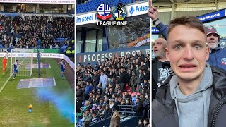 Away Fans Sing “Thogden is a WKER” at Bolton… [upl. by Wixted]