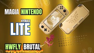 ¡Prepárate para la MAGIA Hwfly con Nintendo Switch Lite Hyrule Edition [upl. by Elimaj]