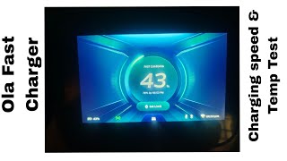 Ola Fast Charger Charging Speed Temp Test [upl. by Letnuahc]