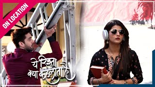 Yeh Rishta Kya Kehlata Hai  On Location  Collage में Abhira संग बड़ा हादसा Armaan बचाएगा जान [upl. by Anauqal49]