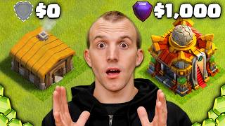 I Spent 1000 Beating Clash of Clans [upl. by Yelsgnik]