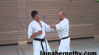 Practical Kata Bunkai Jion Kata in Stuttgart Germany [upl. by Airemahs]