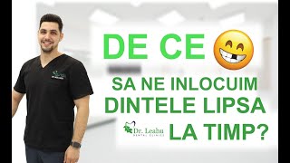 Implantul dentar  solutia potrivita atunci cand ne lipseste un dinte – Clinicile Dentare Dr Leahu [upl. by Nannahs]