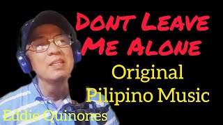 DONT LEAVE ME ALONE Romeo Miranda ButcchoyKaraoke [upl. by Neau]