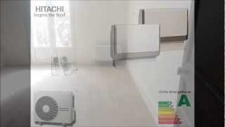 Installation Climatisation multisplit Hitachi a Montpellier [upl. by Folger]