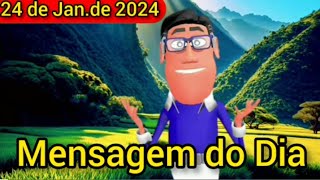 MENSAGEM DO DIA  TENHA UMA MENTALIDADE VENCEDORA  Minuto com Deus 2024 [upl. by Aicilram]