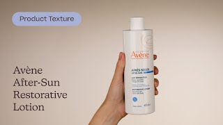 Avène AfterSun Restorative Lotion Texture  Care to Beauty [upl. by Orth567]