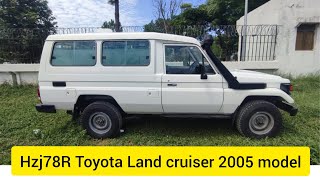 Hzj78R Toyota Land cruiser 2005 model [upl. by Nidorf]