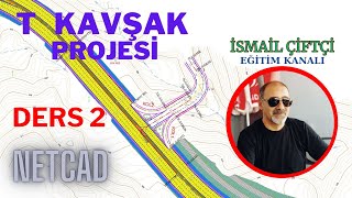 2  NETCAD KAVŞAK ANAYOL İŞLEMLERİ [upl. by Mehalick]