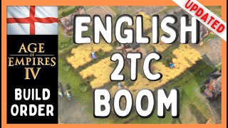 Aoe4  English 2TC Build Order [upl. by Ahsenrat]